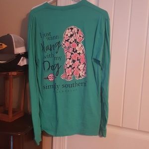 Women's long sleeve simply southern shirt